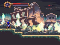 une photo d'Ã©cran de Castlevania- Vampire s Kiss sur Nintendo Super Nes